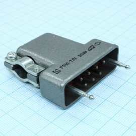 Разъемы РП10-7ЛУ ВИЛКА