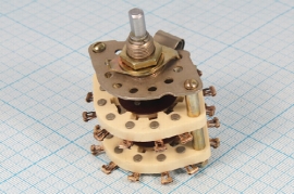 Галетные переключатели ПГК-5П4Н-К8