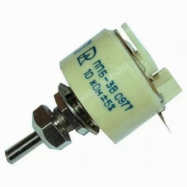 Переменные резисторы ППБ3В 1.5КОМ 5%