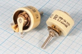 Переменные резисторы ППБ3Е 3,3кОм