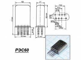 Реле РЭС60 0201